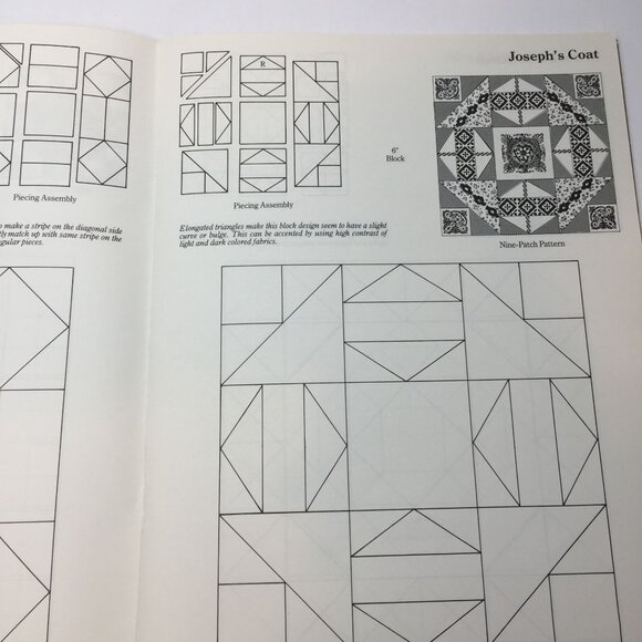 Sampler Supreme Quilting Pieced Block Pattern Book Catherine H Anthony 1983 - Picture 9 of 13